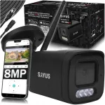 V&auml;ljas IP kaamera 8MP, WiFi, 4K Ultra HD, metallkorpusega, liikumistuvastus ja suum