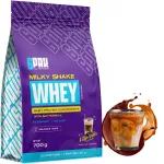 6PAK NUTRITION MILKY SHAKE WHEY valgukokteil 700g j&auml;ise kohvi maitsega