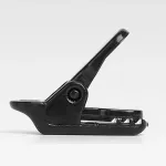 Tugevad mustad kangaste klambrid, 10 tk