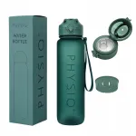 Tritan 1000 ml hermeetiline BPA-vaba spordipudel, OLIVE