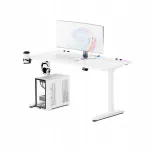 Reguleeritav m&auml;ngulaud 140 cm DIABLO X-FORGE, valge