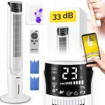Kaasaskantav &otilde;hkjahuti Yoer Cascado 6in1, 60W, WiFi, ionisatsioon ja aroomiteraapia