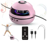 H&uuml;ppen&ouml;&ouml;r automaatse nutika LED-k&otilde;lariga ja kaugjuhtimispuldiga MUSIC