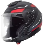 Motomatkuri kiiver SCHUBERTH J2 Sigma Red, avatud, L suurus
