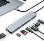 USB-C multifunktsionaalne adapter Moman Hub 7-in-1