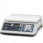 Kaupluse kaalud CAS kuni 15 kg, 290x209 mm, legaliseeritud