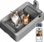 Automaatne liivakast PETKIT Purobot Crystal Duo tehisintellekti kaameraga, hall