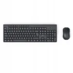 Hama WKM-200 traadita klaviatuur ja hiir, QWERTY, must