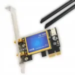 Traadita PCIe v&otilde;rgukaart, 2,4 GHz / 5 GHz, Bluetooth 4.0