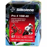 Fuchs Silkolene Pro 4T XP 10W-40 mootorratta mootori&otilde;li, 4 l