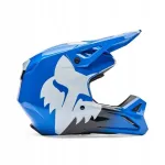 FOX V1 Shield mootorrattakiiver, sinine, S