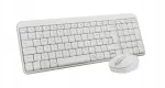 LOGITECH MK250 klaviatuuri ja hiire komplekt, valge