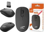 LTC juhtmevaba hiir, 2.4G, 1600 DPI, must, ergonoomiline