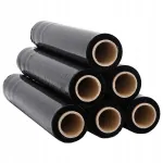 Must veniv kile, 6 tk., 23 mikronit, 50 cm x 150 m