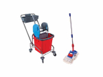 Puhastusvankri komplekt Integral 40 cm lapiga