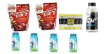 Toidulisandite komplekt: valgud, kreatiin, pre-workout