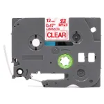 Sildilint BROTHER P-touch TZE-132, 12 mm, l&auml;bipaistev, 8 m