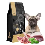 1DOG kuivtoit v&auml;ikeste t&otilde;ugude kutsikatele, teraviljavaba, lambaliha ja pardilihaga, 8 kg