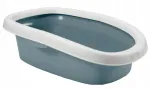 Kasside vanniga tualett SPRINT 20 raamiga, sinine, 58x39x19 cm