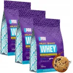 Valgupulber MILKY SHAKE WHEY 700g, WPC80, 3 x 6 pakki