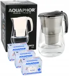 Aquaphor Onyx 4,2 l must Tritan veefiltri kann koos 3 filtriga