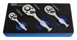 Mini rihvelmutriv&otilde;tete komplekt, 3 tk, 1/4&Prime;, 3/8&Prime;, 1/2&Prime; S-QR72S