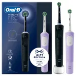 Elektriline hambahari Oral-B Vitality Pro D103 Duo Black Lilac Violet
