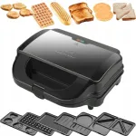 R&ouml;ster ETA Sorento Plus 6in1, grill, vahvlid, panini, k&uuml;psised