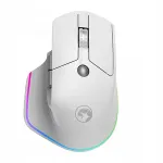 Juhtmevaba hiir Marvo G803, valge, 4000 DPI, Bluetooth ja 2.4GHz
