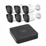 6 kaamera videovalve komplekt DVR Vidiline