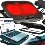 S&uuml;learvuti jahutusalus 15,6" m&auml;ngimiseks, LED ja USB jaoturiga