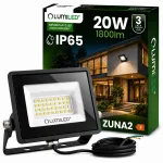 20W 4000K IP65 v&auml;litingimuste LED-valgusti slim