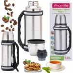 Termos KAMILLE, 1,5 l, roostevaba teras