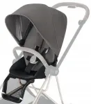 Vankri istmekate CYBEX Mios 2.0 Lux (Eco Satin) Manhattan Grey