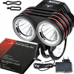 Esituli PROX AVIOR II 2xCREE 2000 lm akuga