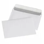 Valged &uuml;mbrikud silikoonriba ja m&otilde;&otilde;tudega 114x162 mm, 50 tk