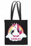 Ostukott ECO, must, teie nimega, Unicorn Rainbow TT_575_cz