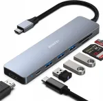USB jagaja Benfei 00001, 7 pesa