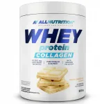 Valgud kollageeniga Allnutrition Whey Protein Collagen 500g valge &scaron;okolaadi maitsega
