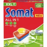 Somat All in 1 Lemon & Lime n&otilde;udepesutabletid, 57 tk, Saksamaa