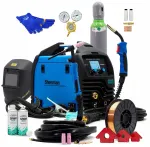 Keevitusmasin SHERMAN DIGIMIG 203L SWIFT SYNERGY MIG/TIG/MMA 200A gaasiballooni ja traadiga