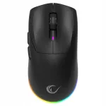 Juhtmevaba hiir Rampage Prote M5, 24000 DPI, RGB valgustus, must