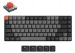 Klaviatuur Keychron K3X, madala profiiliga, punased l&uuml;litid, RGB taustvalgus, 75%