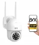DVX 8 MP IP WiFi v&auml;litingimustele suunatud p&ouml;&ouml;rlev PTZ-kaamera, &ouml;&ouml;v&otilde;ime ja h&auml;irefunktsiooniga