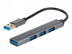 USB jagaja: 3x USB 2.0, 1x USB 3.0, Slim