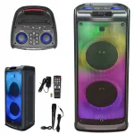 Manta kaasaskantav Bluetooth k&otilde;lar karaoke funktsiooniga, 100W, USB, juhtmevaba