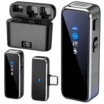 Juhtmevaba lipsumikrofon v&otilde;imu pangaga, USB-C, sobib Bluetooth telefonidele