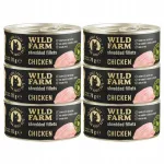 WILD FARM m&auml;rg kassitoit kanafilee puljongis, teraviljavaba, 6 x 70 g