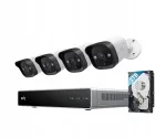 Videovalve s&uuml;steem eufy E40 4K, 122&deg;, IP67, POE, NVR, 2 TB k&otilde;vaketas