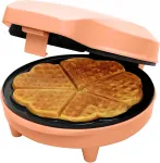 S&uuml;damekujuliste vahvlite pann 700W, mittetakkuv kate, retro, LED-valgustus